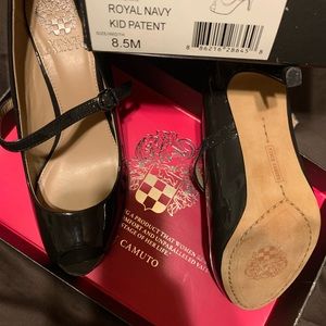 Navy Blue Pep toe by Vince Camuto